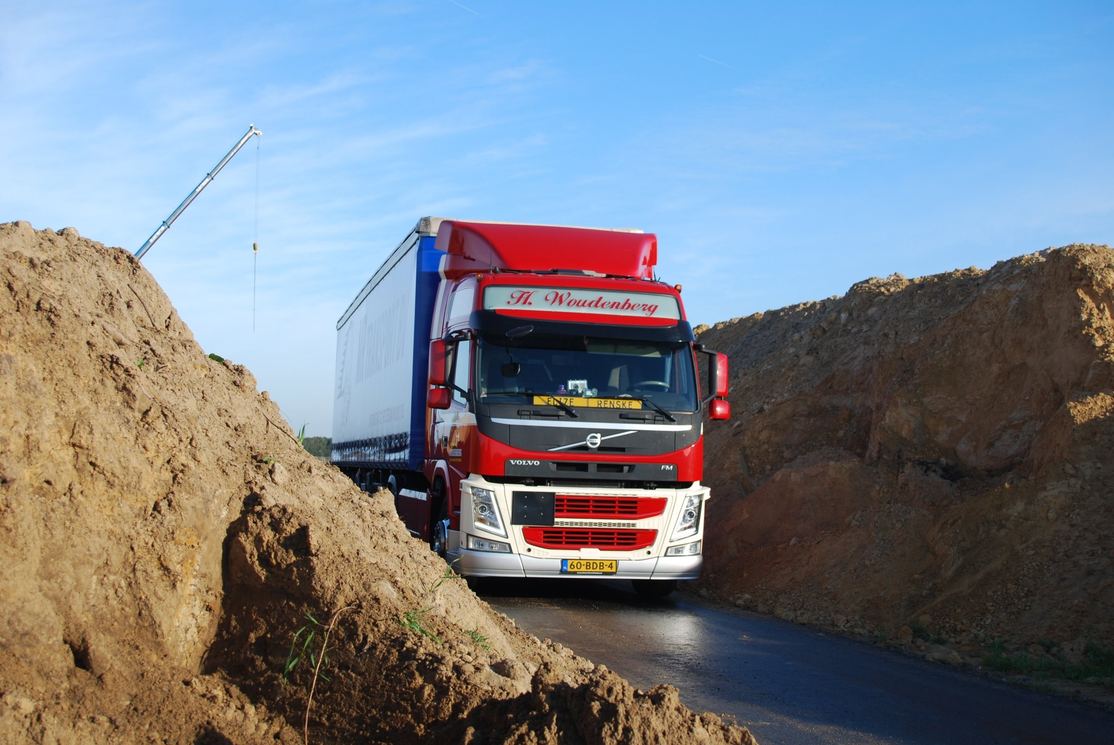 Woudenberg Transport oplegger