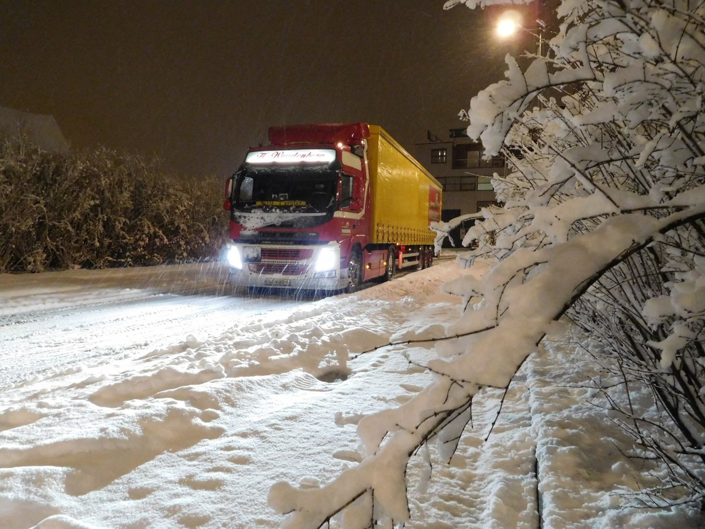 Woudenberg Transport schuifzeilen oplegger