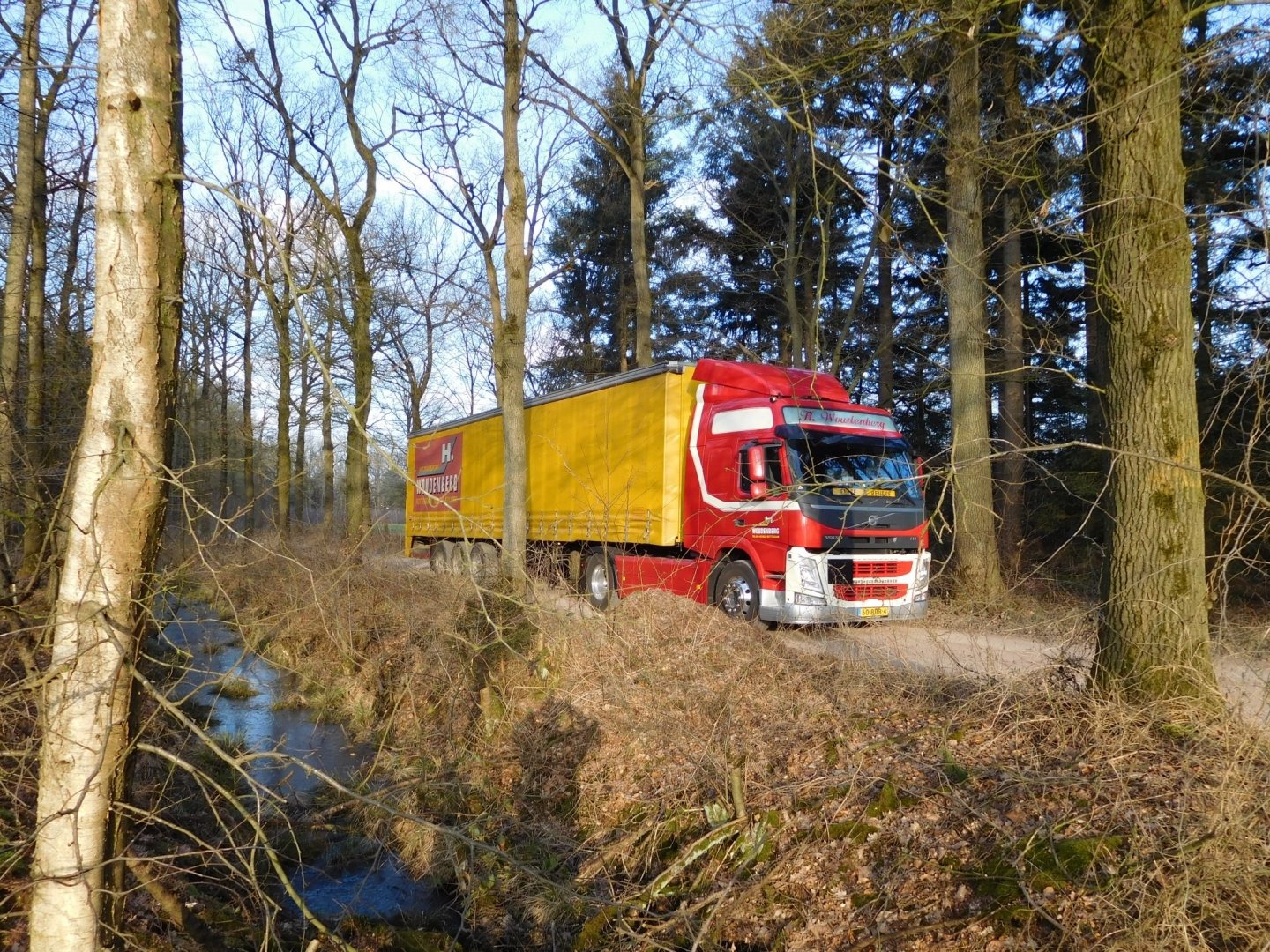 H. Woudenberg Transport vrachtwagen
