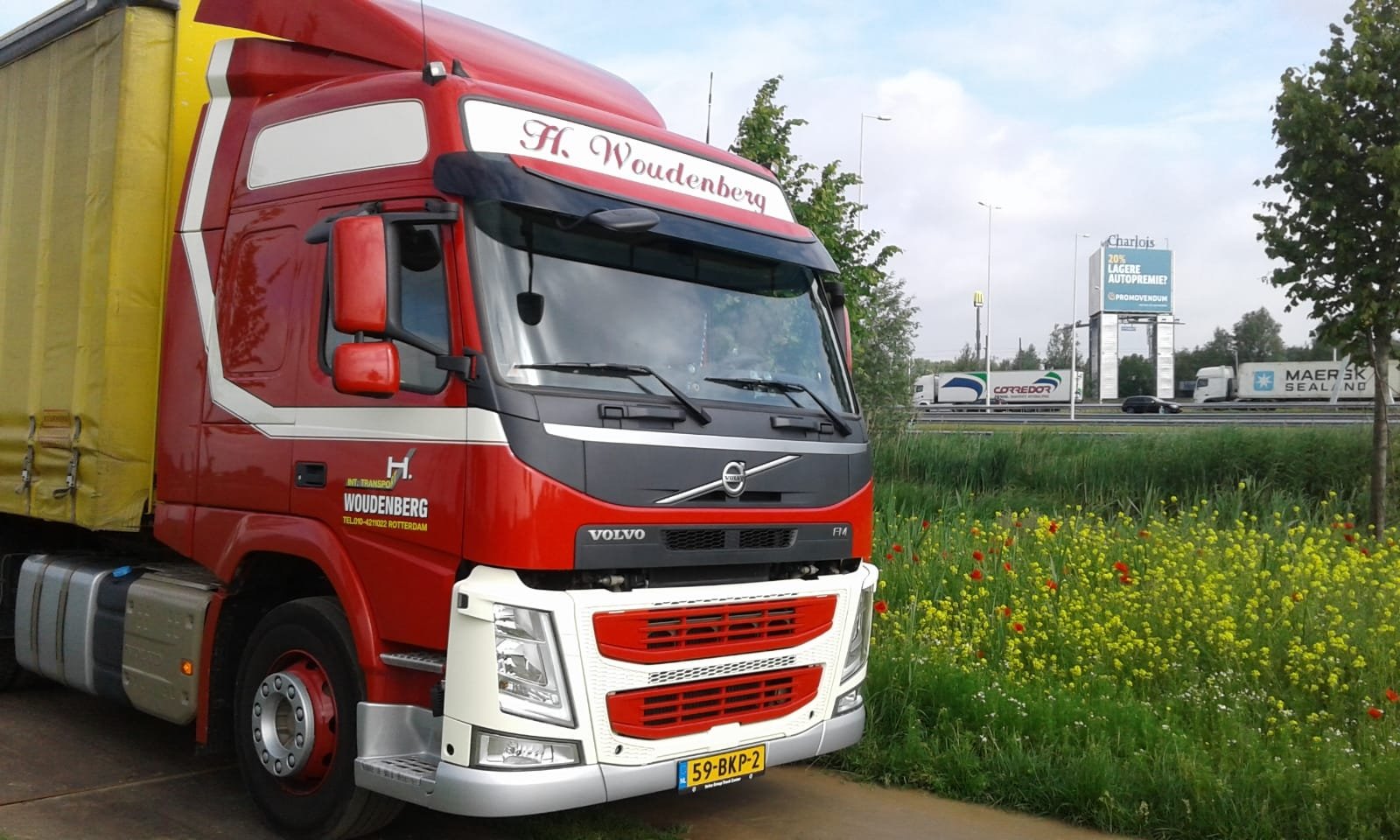 Woudenberg Transport vrachtwagen