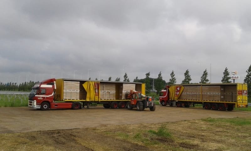 Woudenberg Transport laden